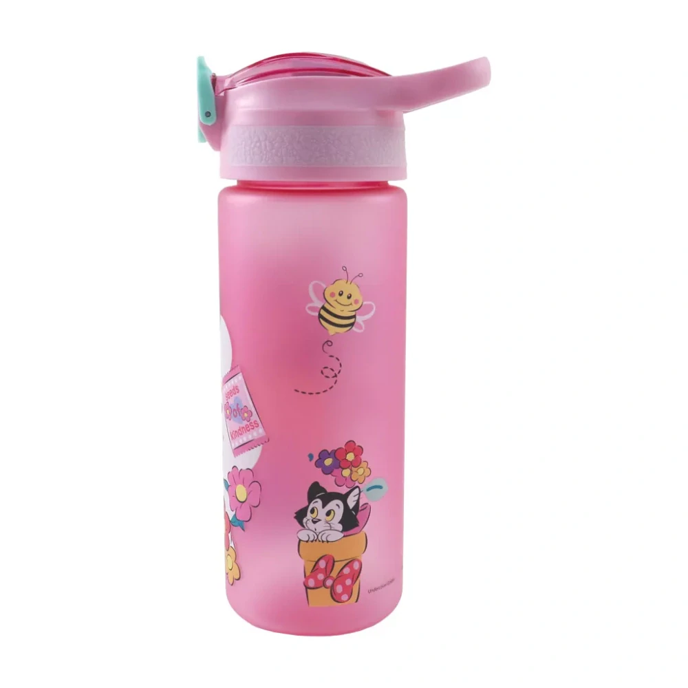 Plastová fľaša MINNIE kvety (600ml)