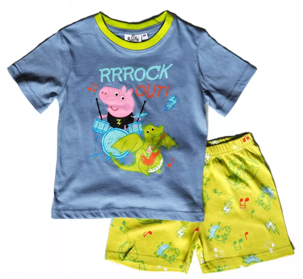 Krátke pyžamo PEPPA PIG rock - 3r.