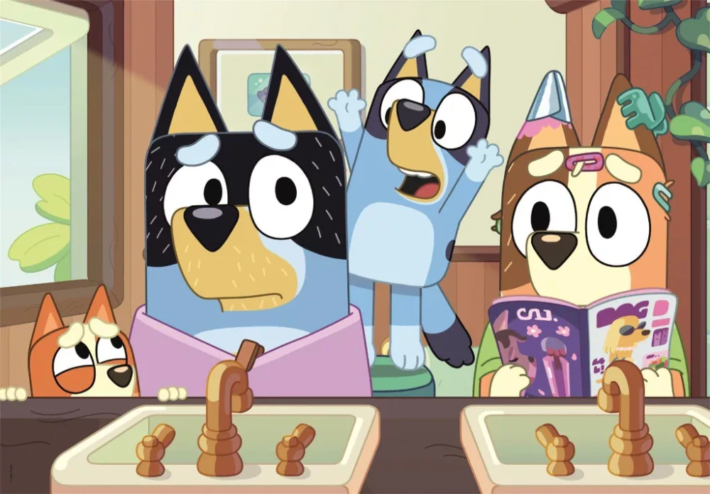 Puzzle 30 dielikov BLUEY home