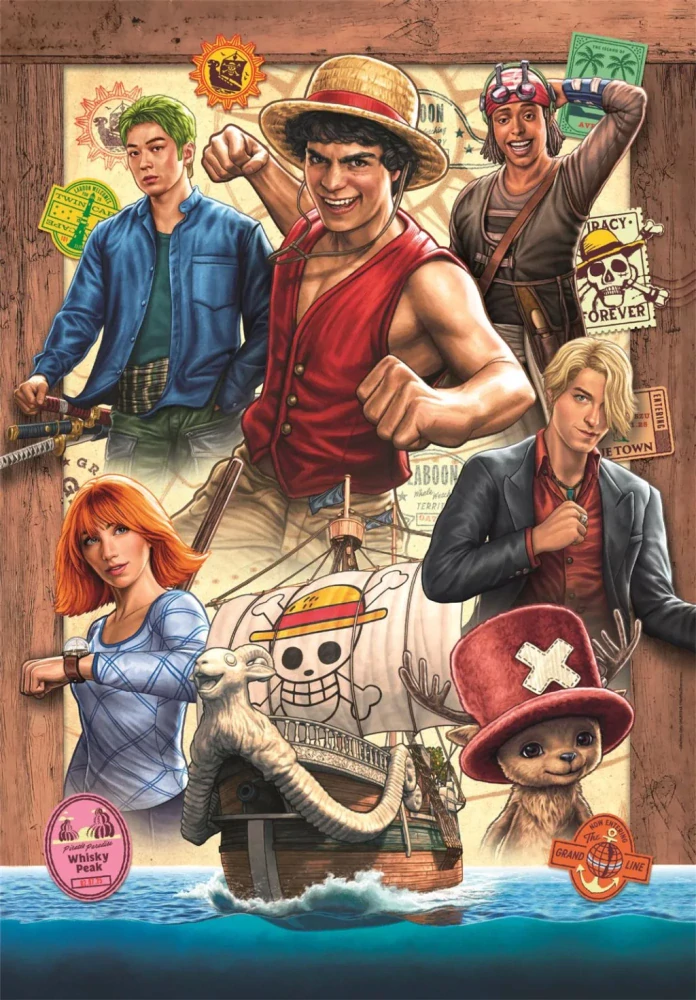 Puzzle 300 dielikov ONE PIECE