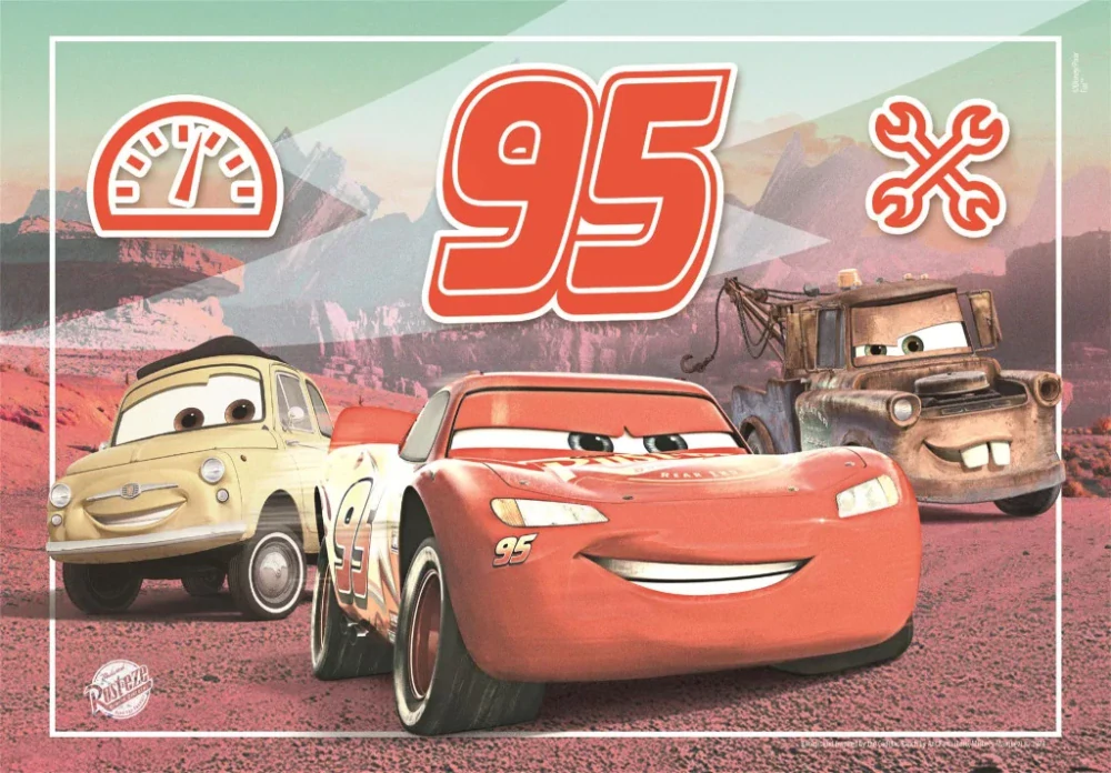 Puzzle 60 dielikov CARS friends