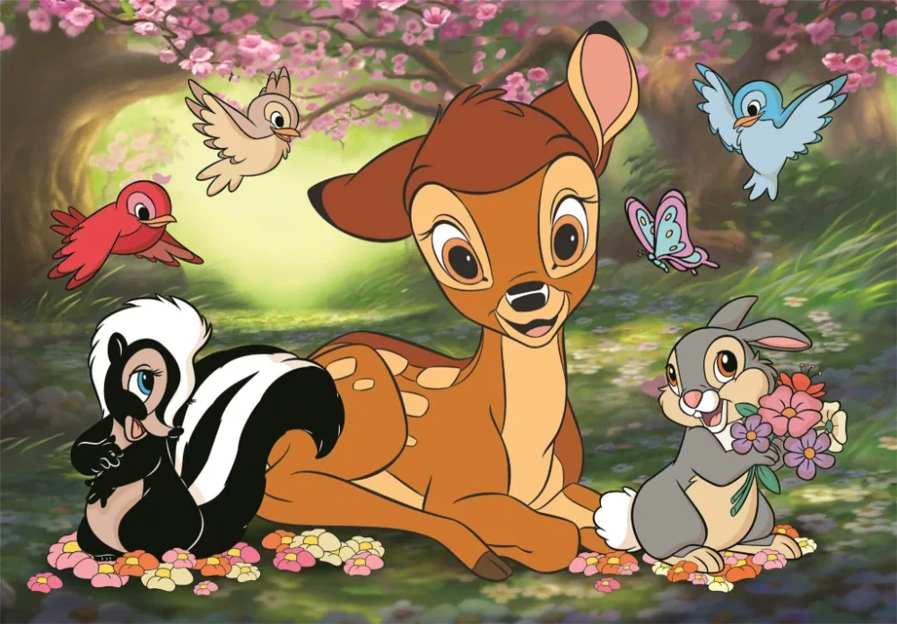 Puzzle 60 dielikov BAMBI forest