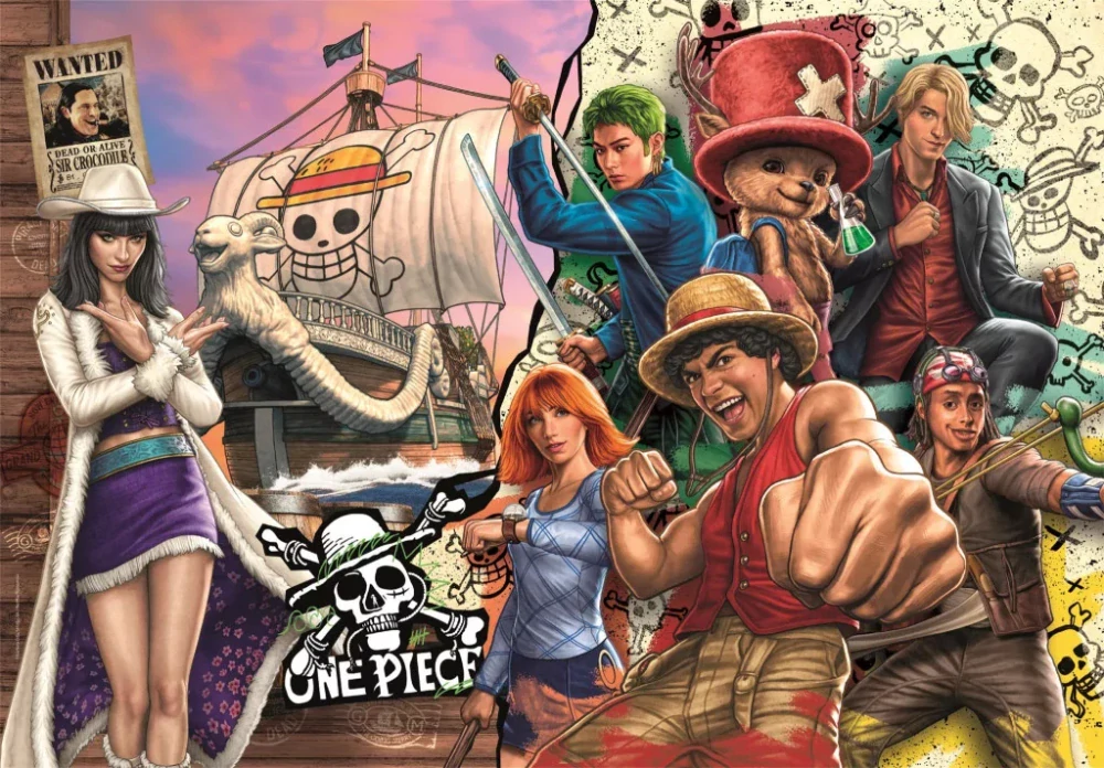 Puzzle 180 dielikov ONE PIECE