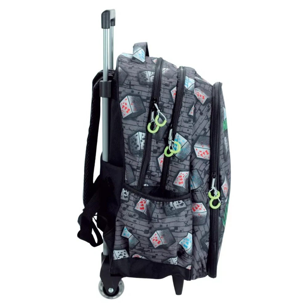 Školská taška na ťahanie MINECRAFT kocky 46cm