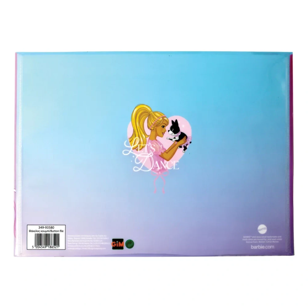 Folder A4 BARBIE dance