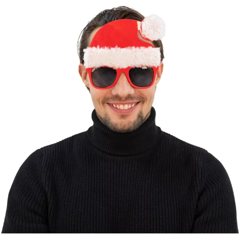 Okuliare s čiapkou SANTA