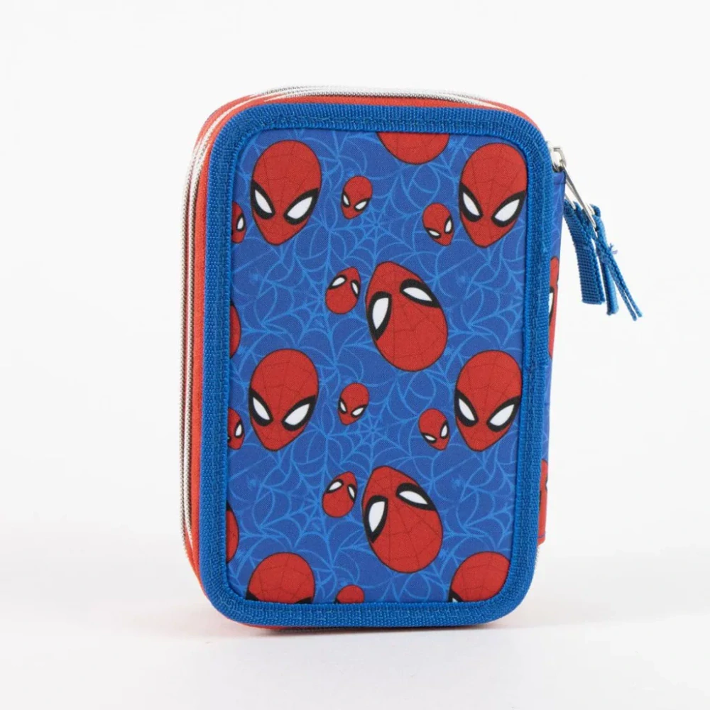 Plnený peračník (3 poschodia) SPIDERMAN tvár