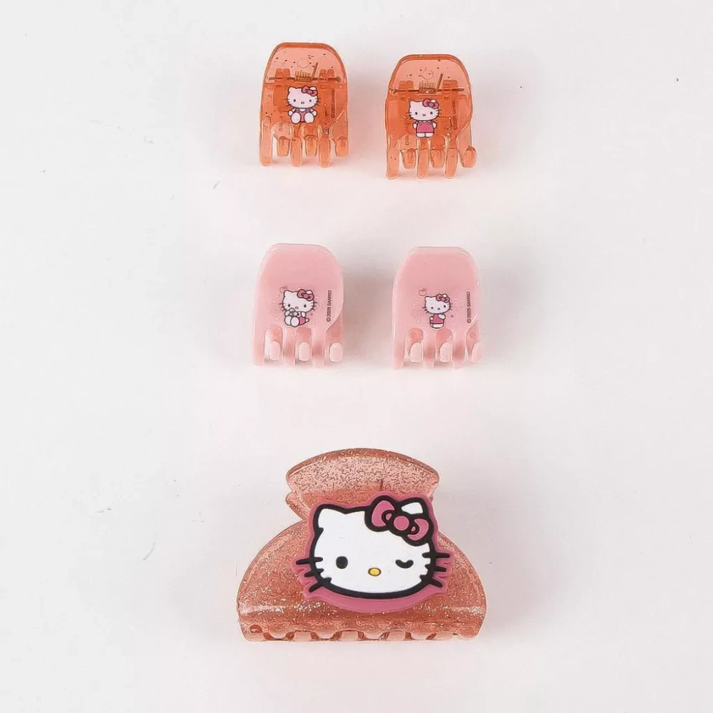 Štipce do vlasov HELLO KITTY 5ks