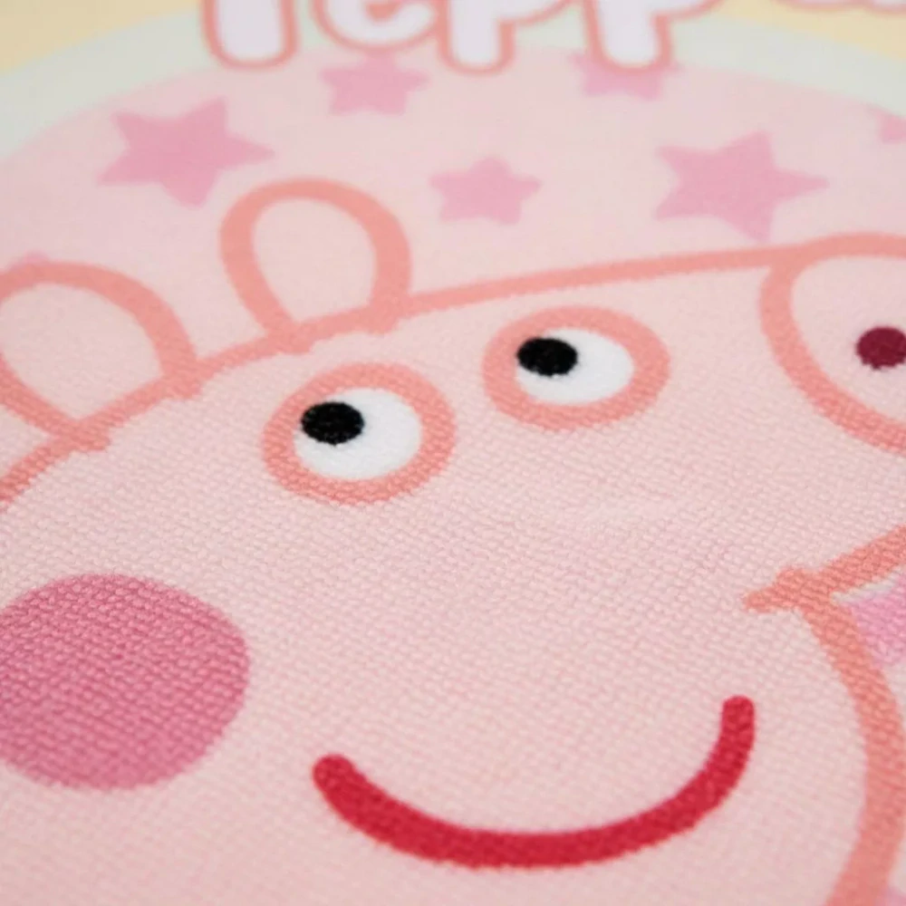 Osuška 70x140 PEPPA PIG hviezdičky (rýchloschnúca)