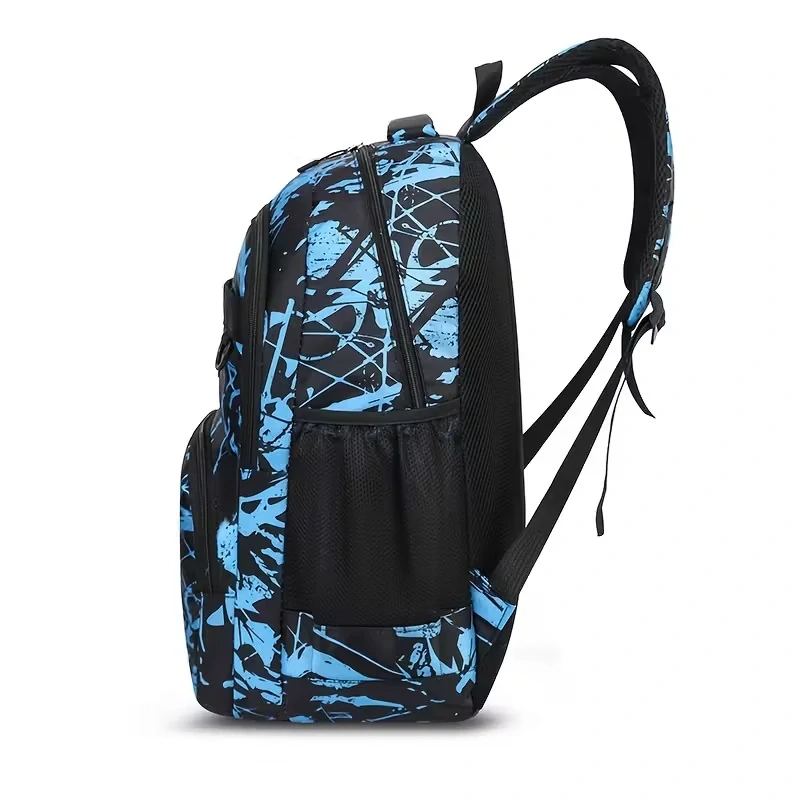 Školská taška FASHION SPORT modrá 44cm