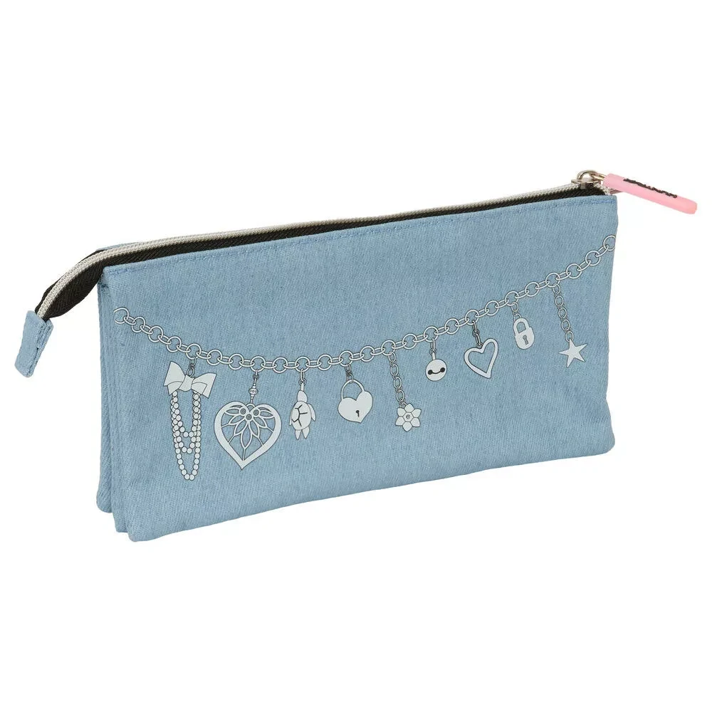 3-komorový peračník LOVCI DÉMONOV denim