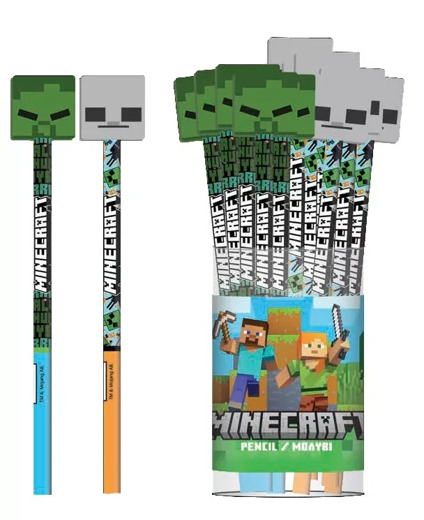 Ceruzky 24ks MINECRAFT pixel