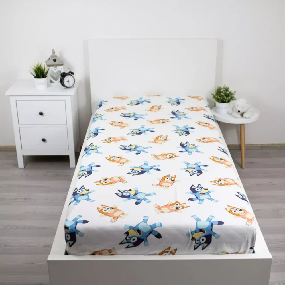Plachta 90x200 BLUEY biela