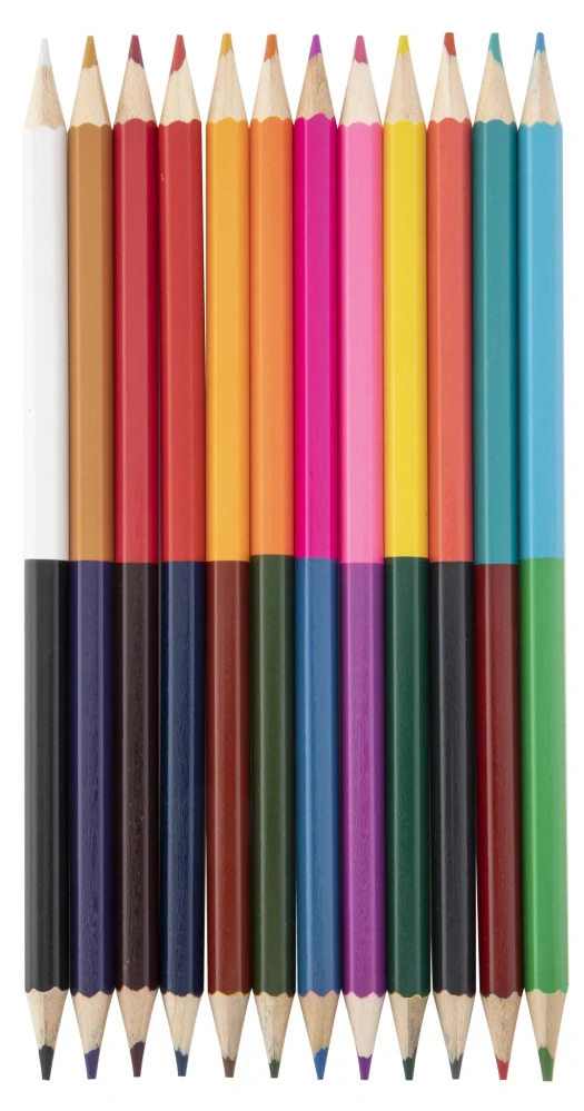 Pastelky 12ks MOXY obojstranné