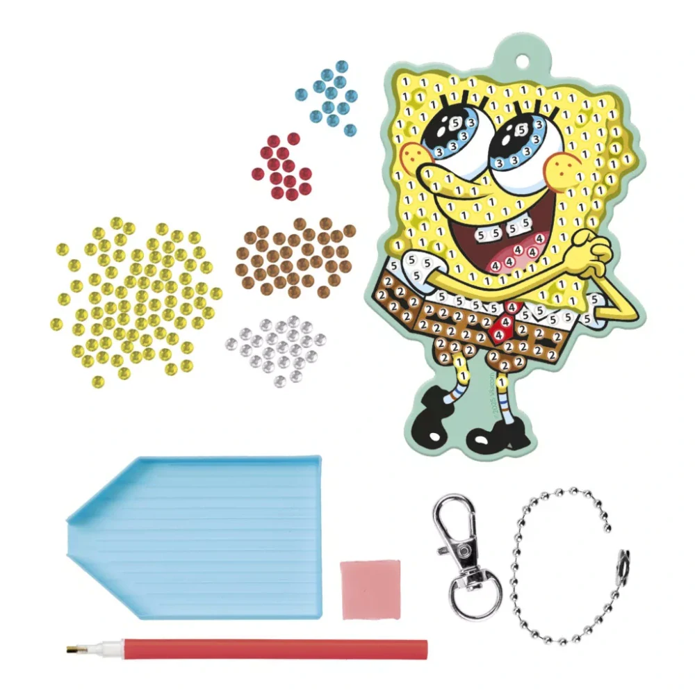 Výroba kľúčenky SPONGEBOB