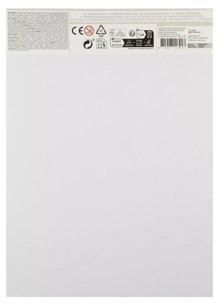 Farebný papier A4 zrkadlový