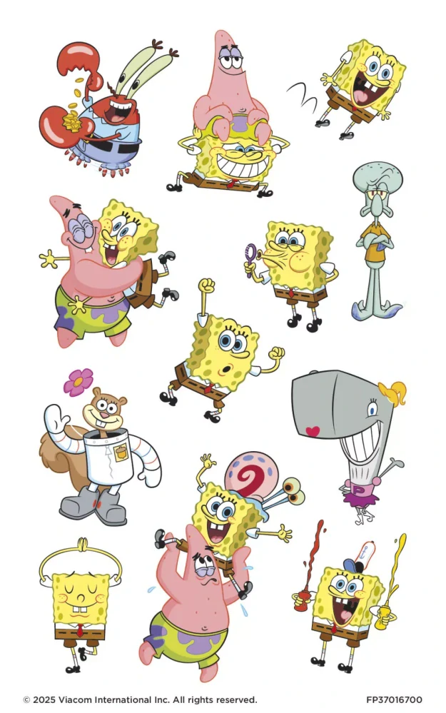 Tetovačky SPONGEBOB