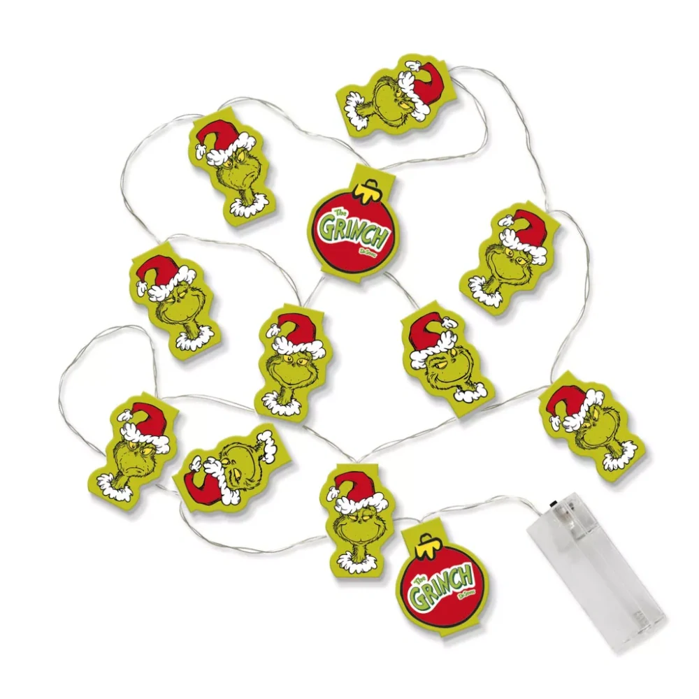 Vianočná svetelná reťaz GRINCH