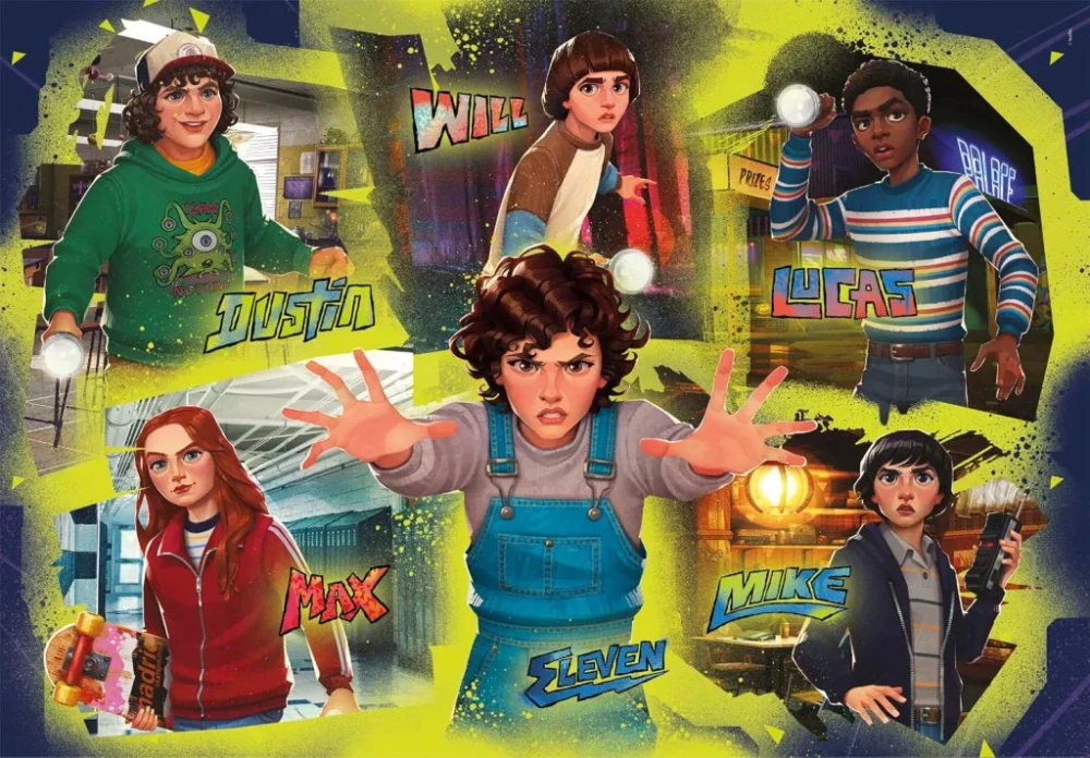 Puzzle 180 dielikov STRANGER THINGS tales