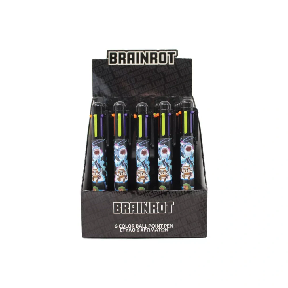 Prepisovačka BRAINROT black