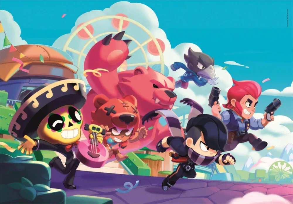 Puzzle 180 dielikov BRAWL STARS battle