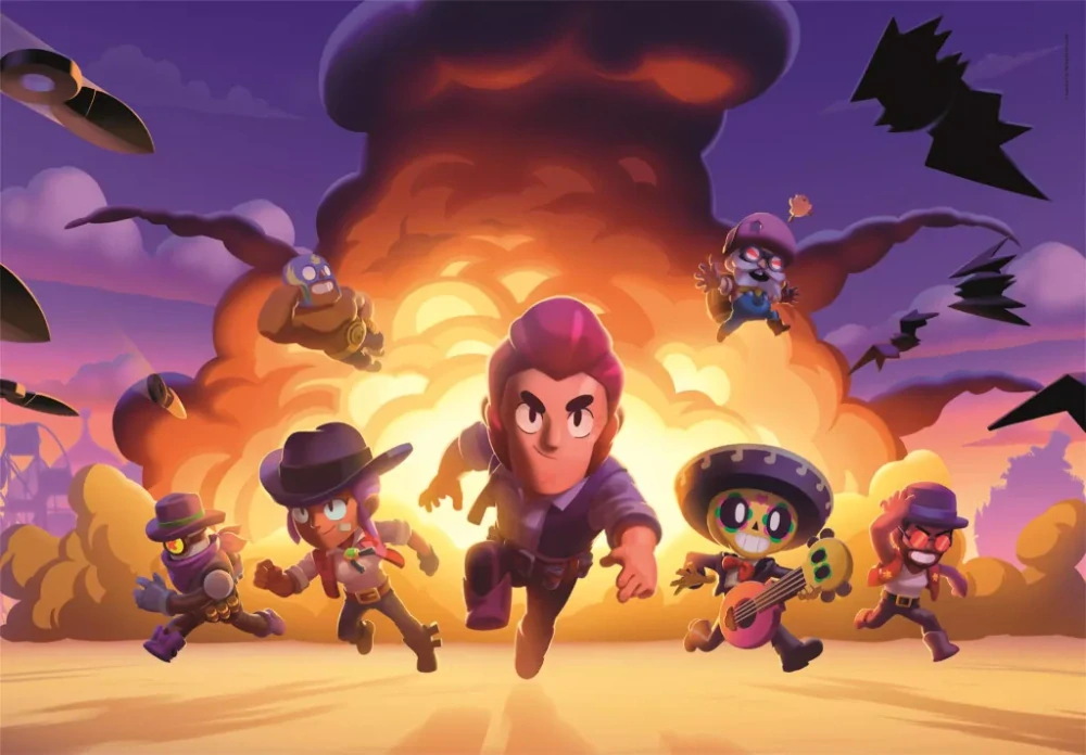 Puzzle 180 dielikov BRAWL STARS escape