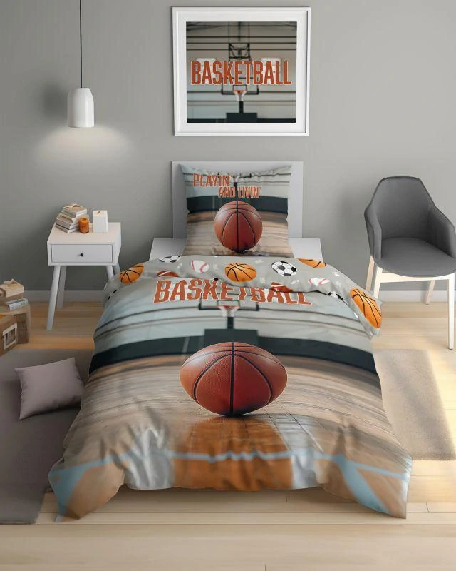 Obliečky 140x200 BASKETBAL lopta