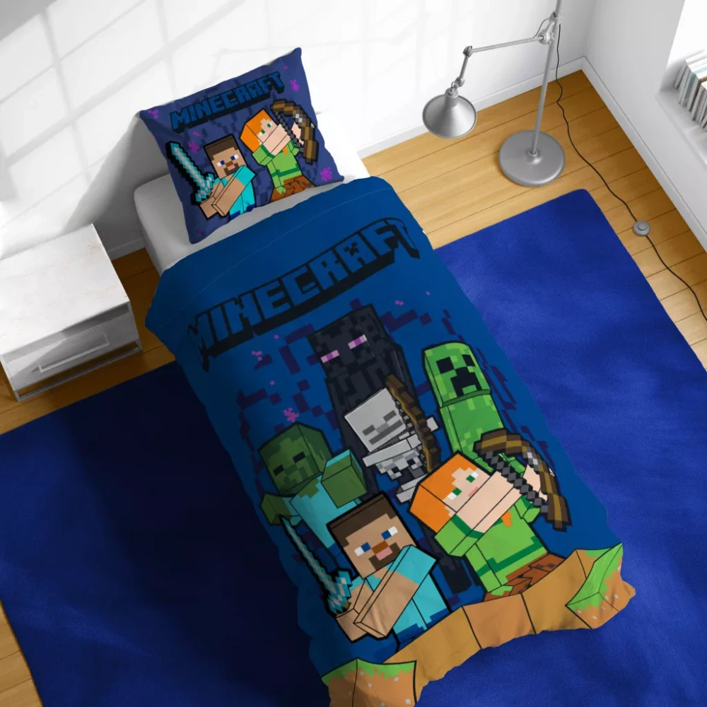 Obliečky 140x200 MINECRAFT režim
