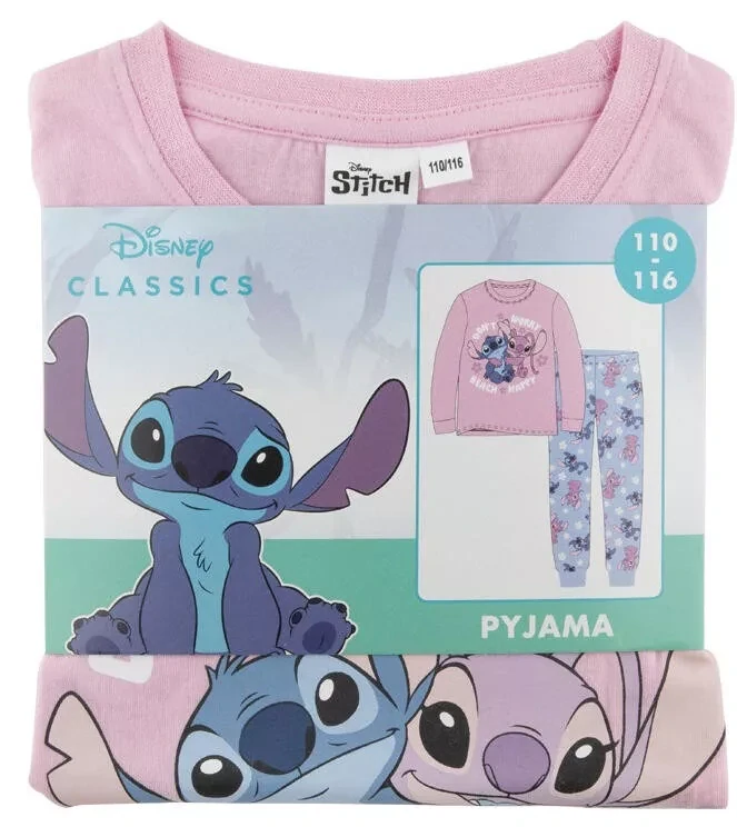 Dlhé pyžamo LILO A STITCT happy - 3/4r.