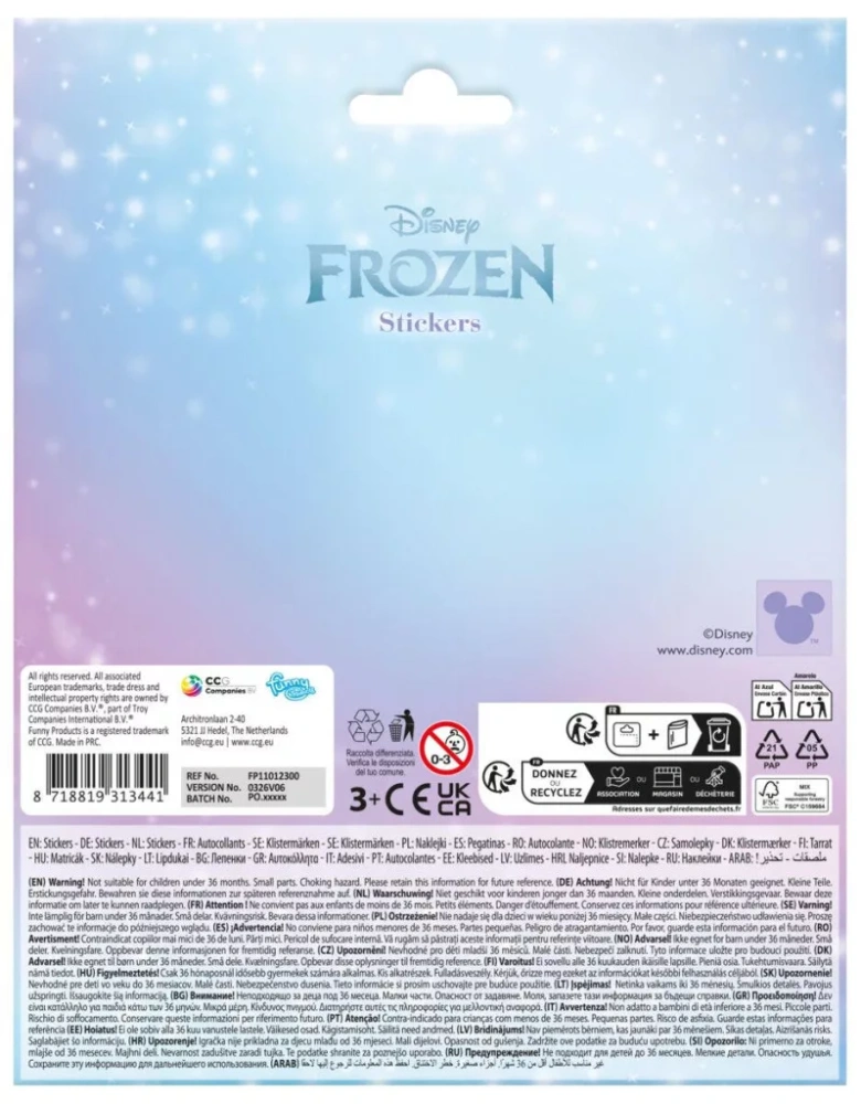 Nálepky FROZEN
