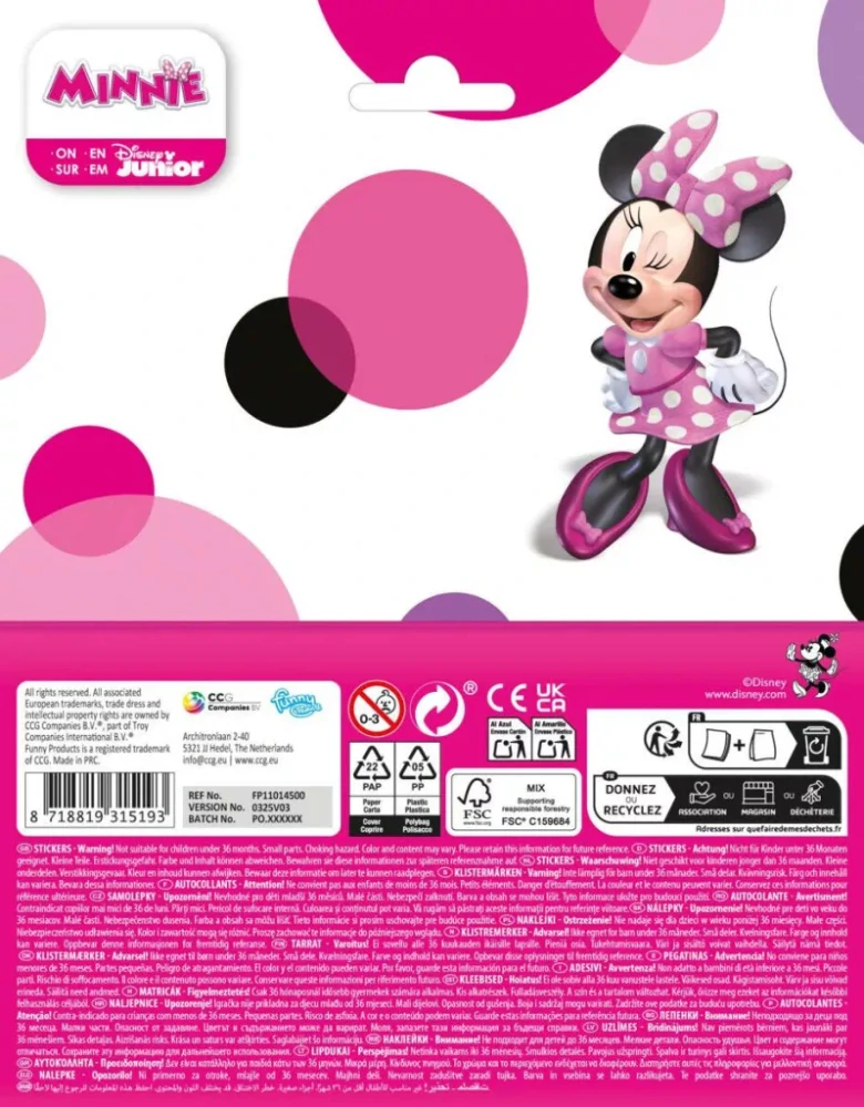 Nálepky MINNIE