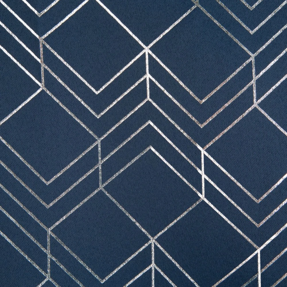 Zatemňujúci záves 140x250 POLI granátová+strieborná