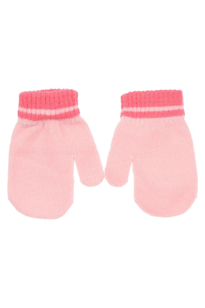 Rukavice - palčiaky MINNIE srdce pink