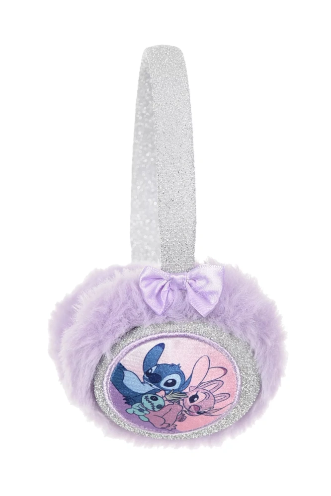 Plyšový chránič uší LILO A STITCH purple