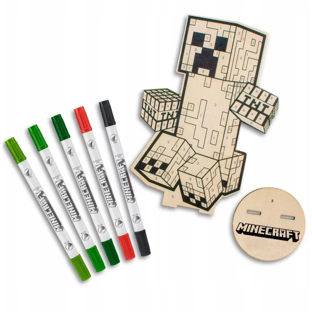 Figúrka na vymaľovanie MINECRAFT
