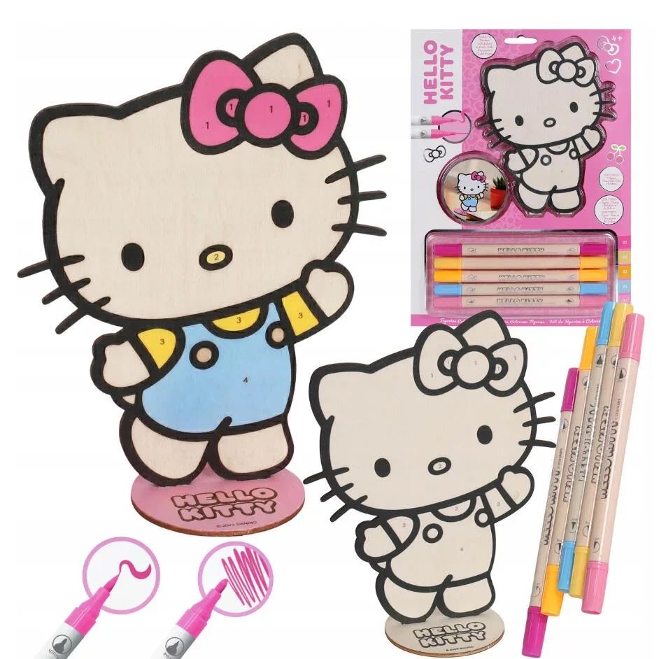 Figúrka na vymaľovanie HELLO KITTY