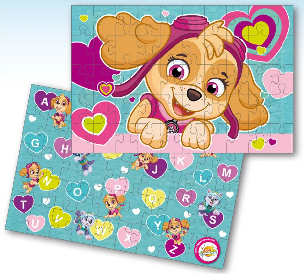 Puzzle 50 dielikov PAW PATROL Skye