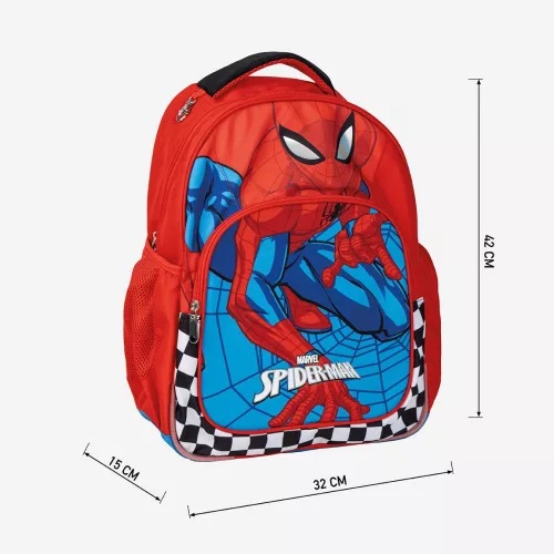 Školská taška SPIDERMAN kocky 42cm