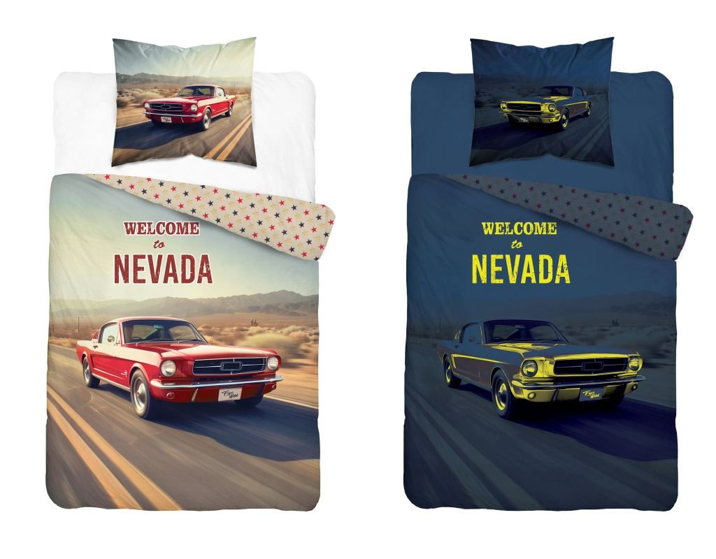 Obliečky 140x200 MUSTANG - svietiace