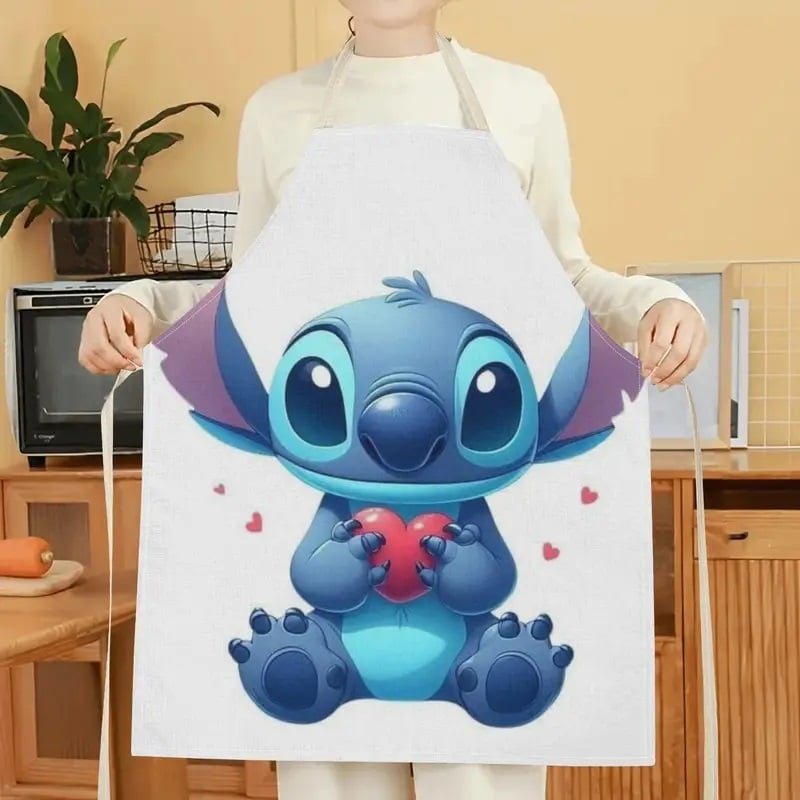 Kuchynská zástera LILO A STITCH srdce