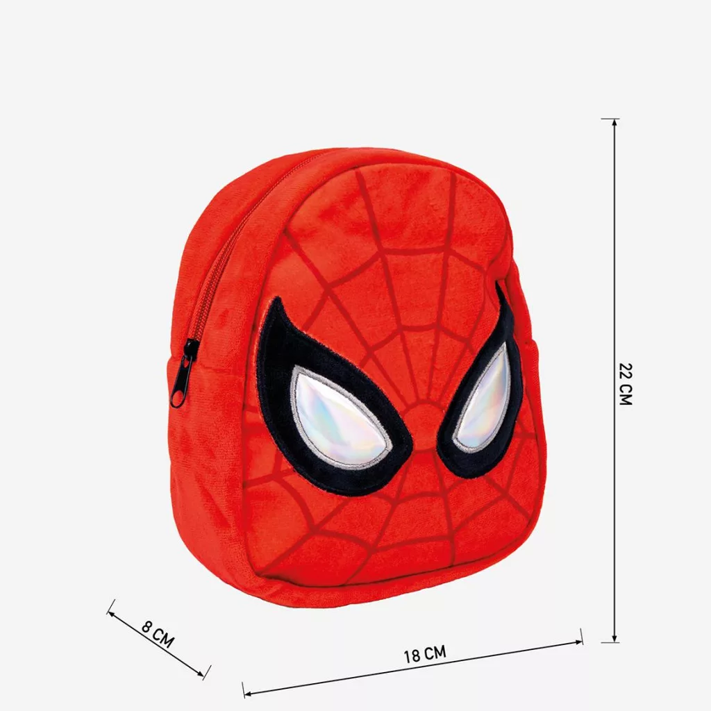 Plyšový ruksak SPIDERMAN oči 22cm