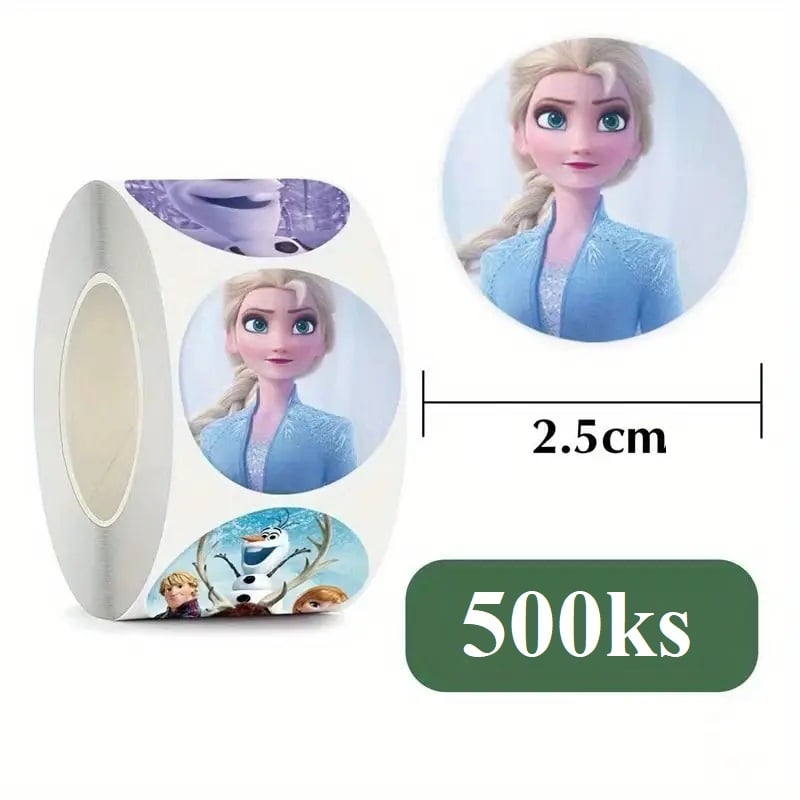 Nálepky FROZEN 01 (500ks)