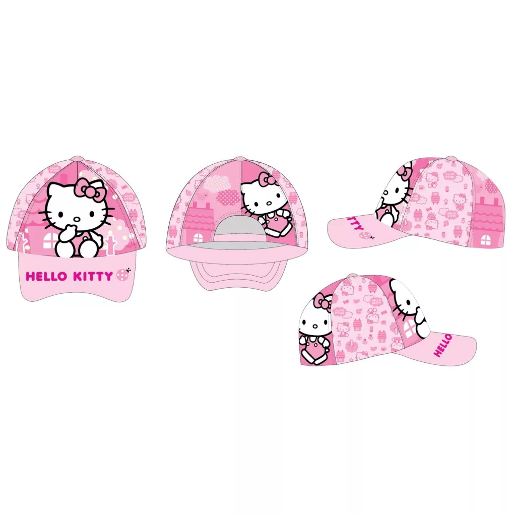 Šiltovka HELLO KITTY ružová - veľ.53