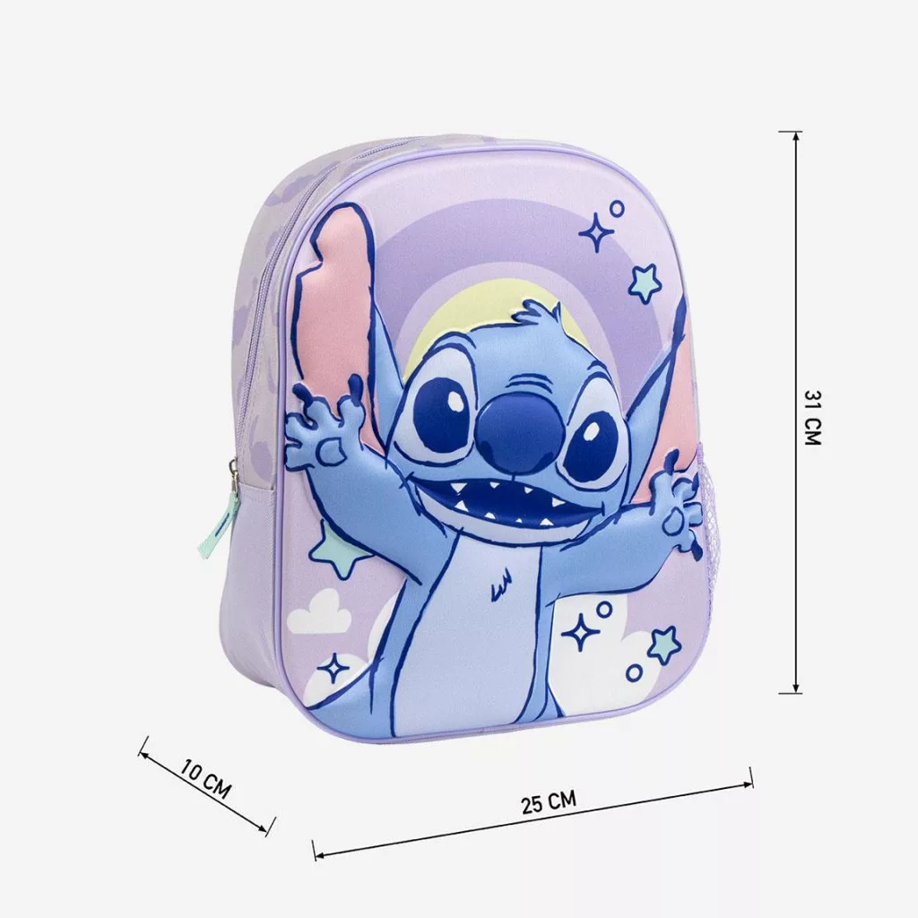 Ruksak 3D LILO A STITCH radosť 31cm