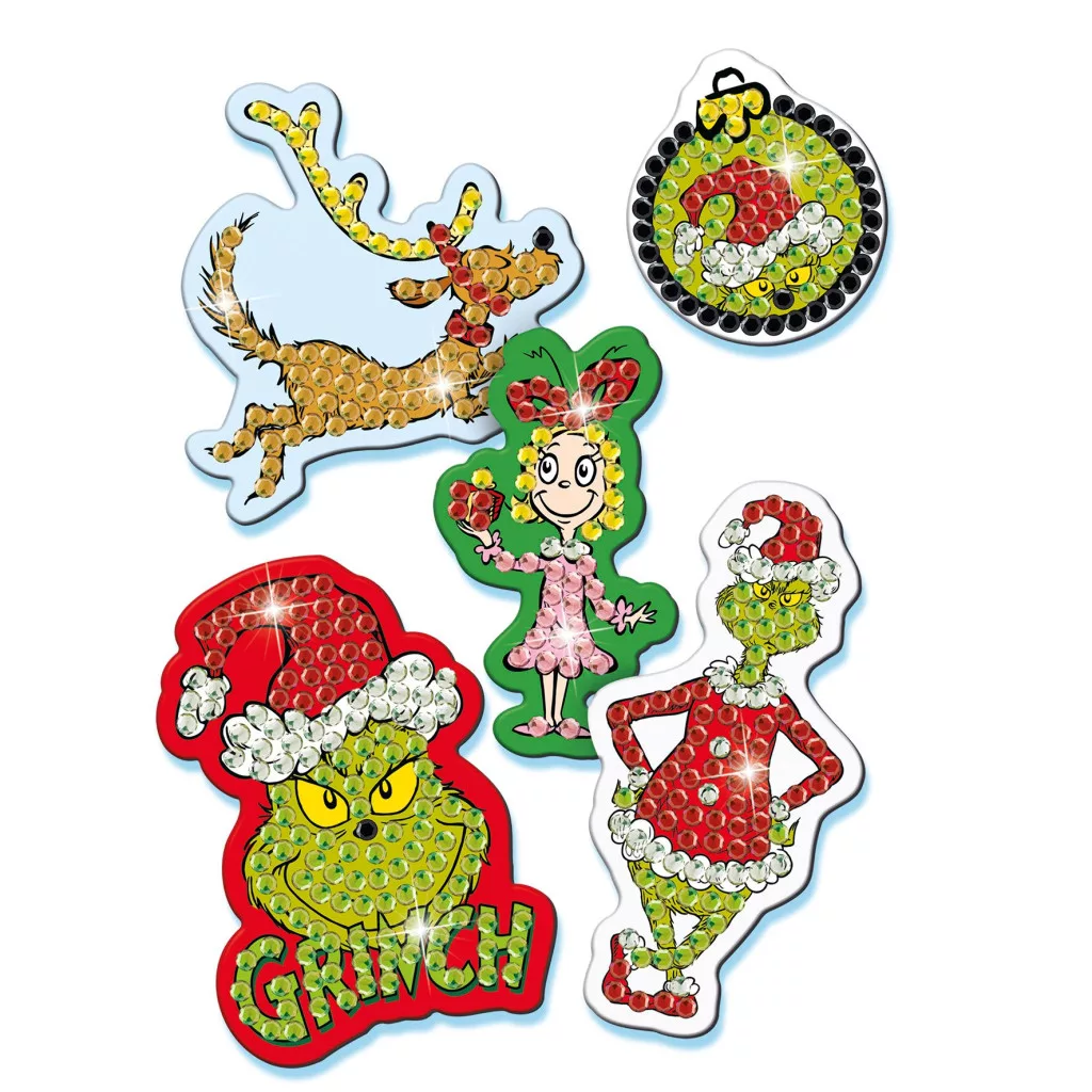 Maľovanie diamantmi GRINCH