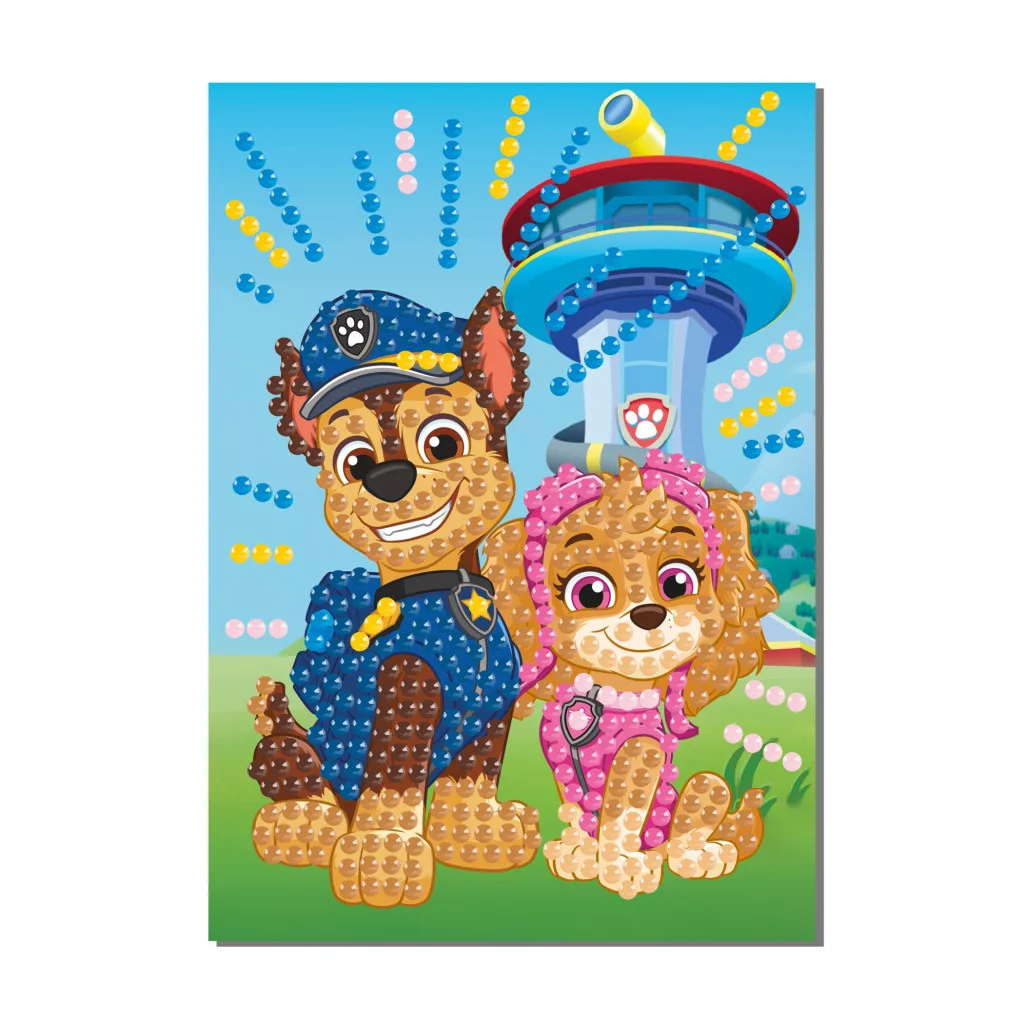Maľovanie diamantmi PAW PATROL pohľadnica