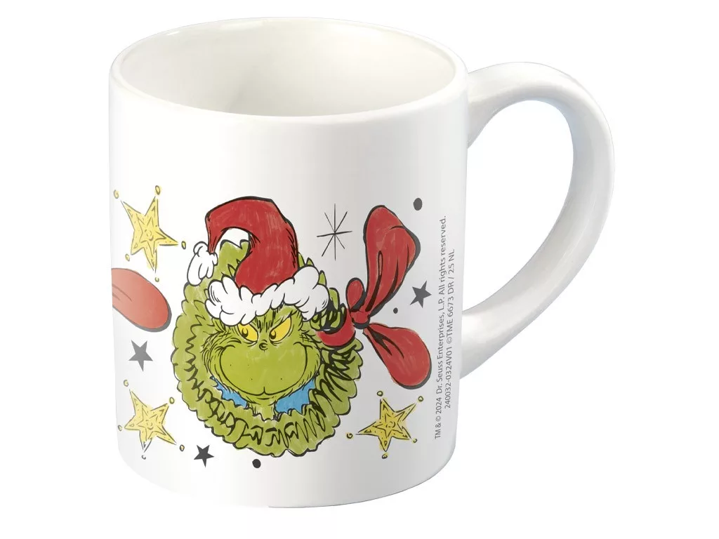 Porcelánový hrnček na maľovanie GRINCH