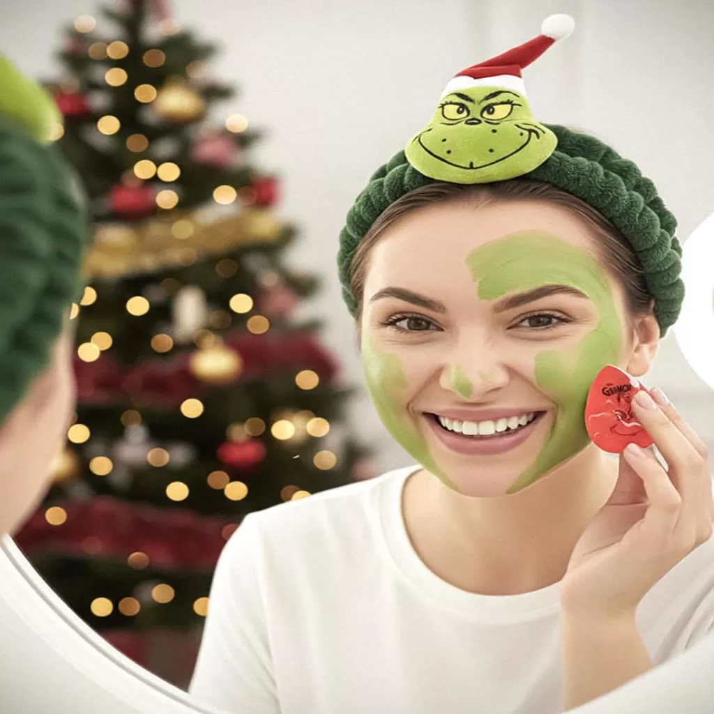 Kozmetická čelenka GRINCH