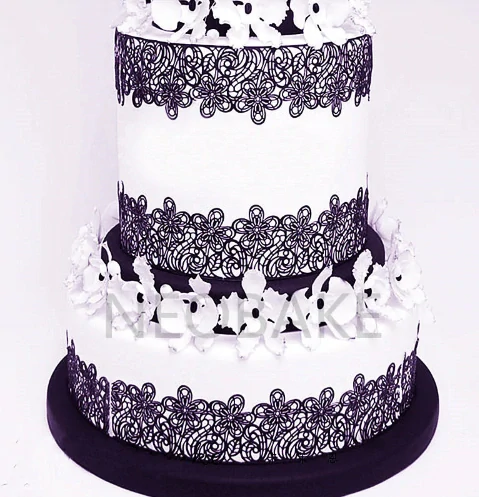 Silikónová forma Čipka č.33