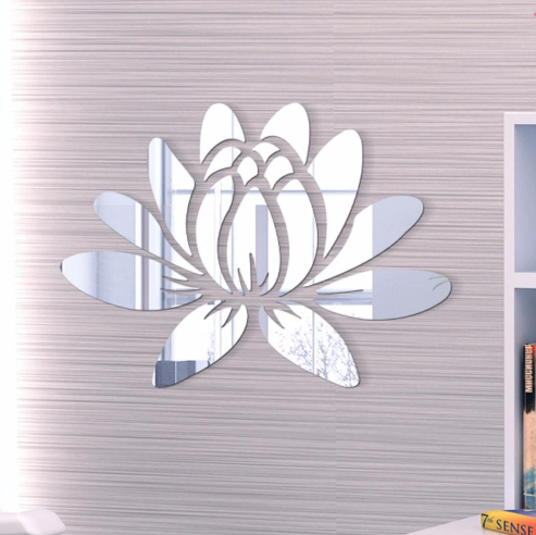 Nálepka na stenu LOTUS zrkadlová